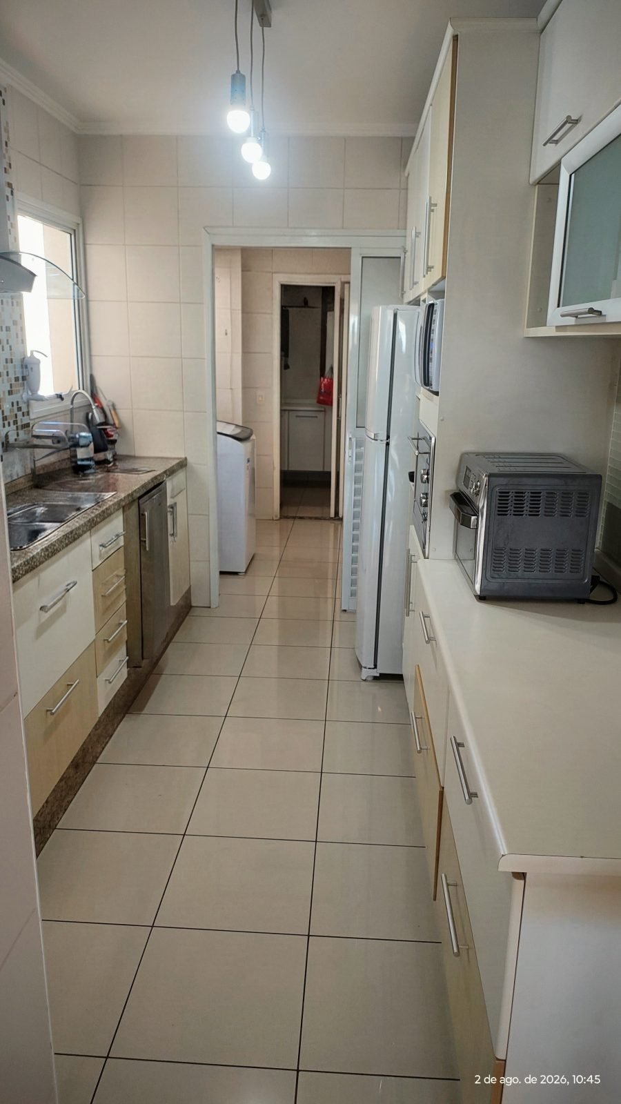 Cozinha planejada — apartamento de 170 m² no Vila Imperial Ipiranga