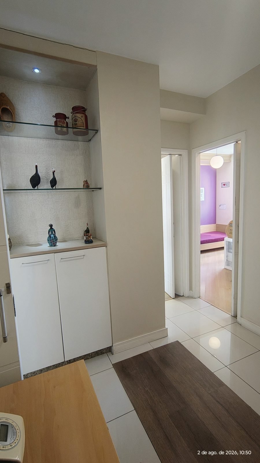 Hall intimo e dormitorios — apartamento de 170 m² no Vila Imperial Ipiranga