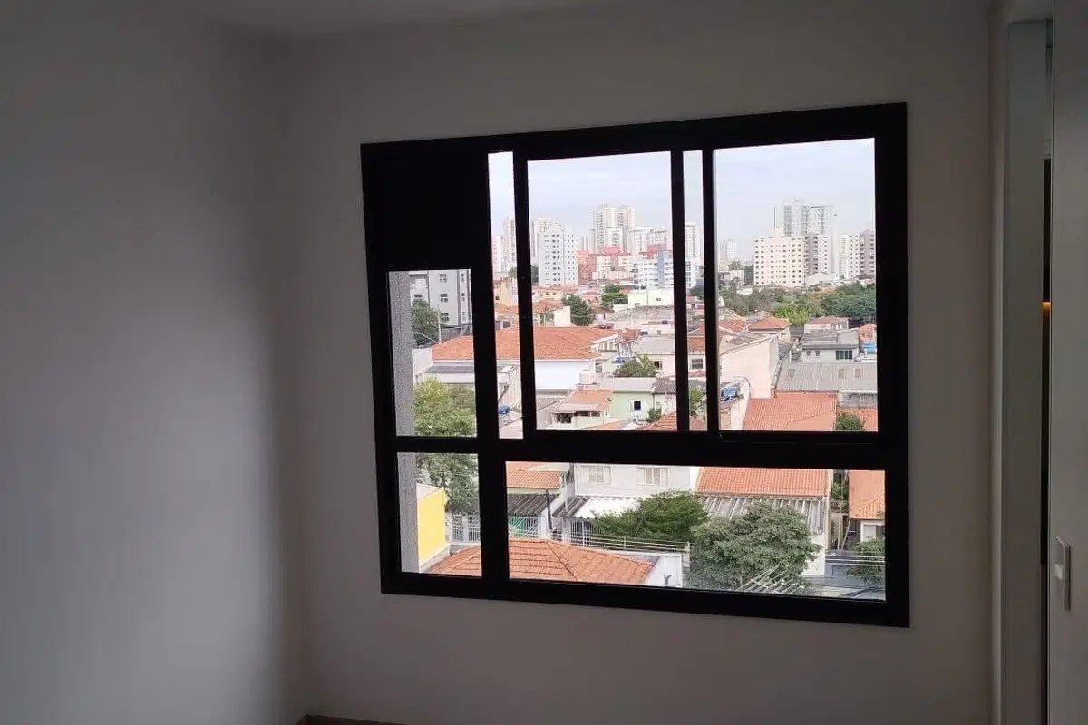 Segundo dormitório do apartamento no Choice Ipiranga