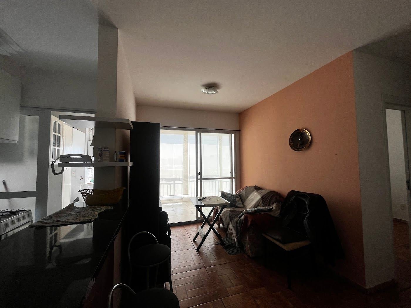 Sala de estar do apartamento de 68 m² à venda no Encontro Ipiranga