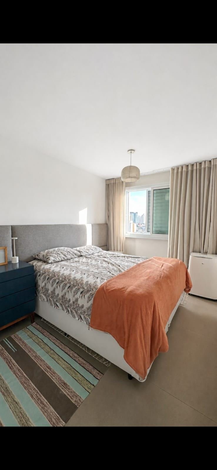 Segundo dormitrio no apartamento de 69,70 m2 do Voxy Ipiranga