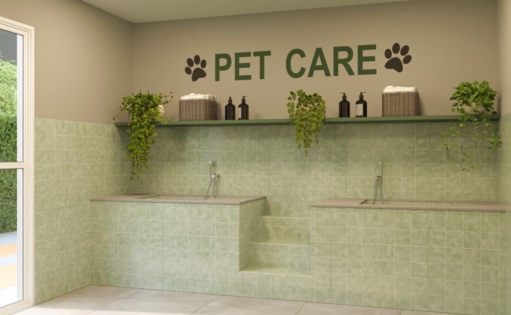 Pet care do Essência Ipiranga — perspectiva ilustrativa