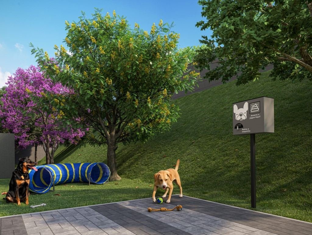 Pet place do Essência Ipiranga — perspectiva ilustrativa